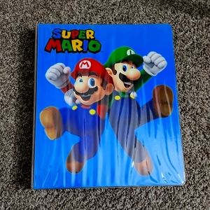 Super Mario Bros Binder